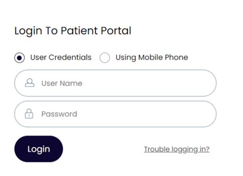 esrh patient portal login